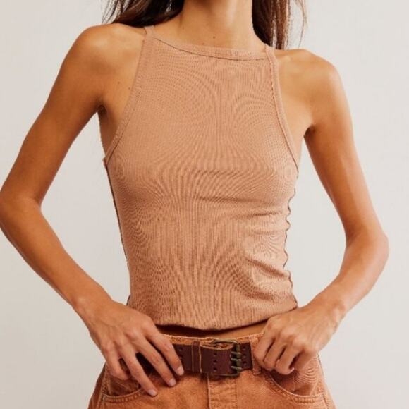 Free People Tops - NWT Free People Mia Tank / Macchiato / Size Small